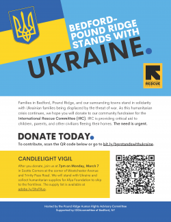 Bedford-Pound Ridge Stands with Ukraine