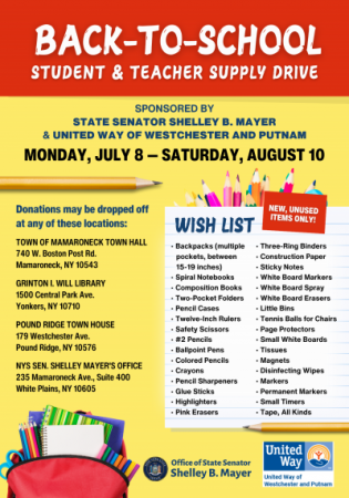 Back-To-School Supply Drive