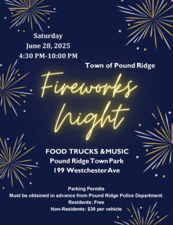 Pound Ridge Fireworks Celebration