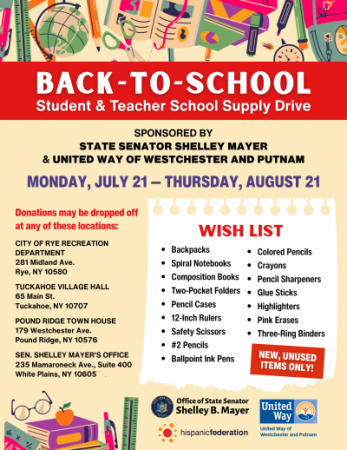 Back-To-School Supply Drive